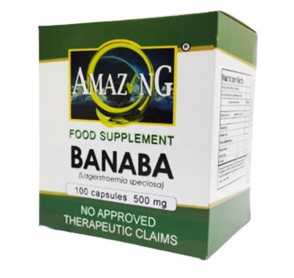 Banaba supplement facts and usage instructions